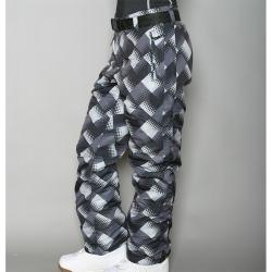 Pipeline Women's 'Check' Black Snowboard Pants