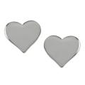 Sterling Silver Heart Earrings