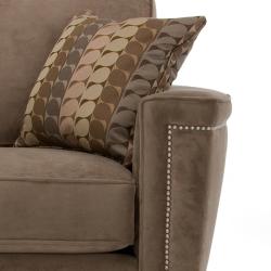 Premier Brown Velvet Fabric  Sofa , Loveseat and Chair