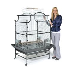 Prevue Pet Products Black/ Pewter Pagoda Parrot Cage