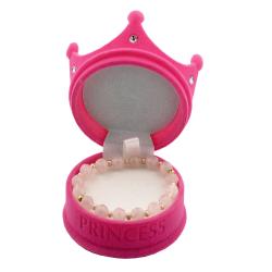 Junior Jewels Children's Pink Freshwater Pearl Bracelet (6 mm)