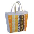 Heartbeat Canvas Floral Pattern Tote Bag