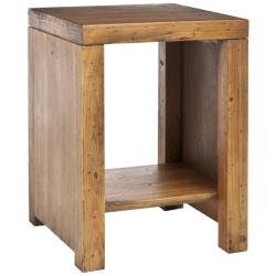 Stamford Reclamined Wood Finish End Table
