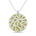 18k Two-tone Gold 1 1/2ct TDW Diamond Necklace (G-H, SI1-SI2)