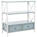Saffron Pale Blue Storage Console Table