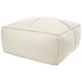 Beige Large Poof Ottoman/Chair