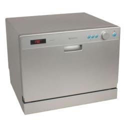 EdgeStar 6 Place Setting Silver Countertop Dishwasher
