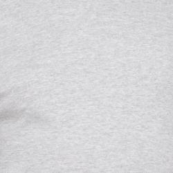 American Apparel Women's Baby Rib Long-sleeve Heather Grey Tee 