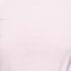 American Apparel Women's Light Pink Sheer Jersey Cotton Cap-sleeve Tee