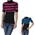 Ci Sono by Adi Junior's Half Sleeve Turtle Neck Top