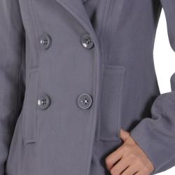 Ci Sono by Journee Junior's Double-breasted Long-sleeve Coat