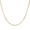 18k Yellow gold 1/3ct TDW Diamond Necklace (G-H, SI1-SI2)
