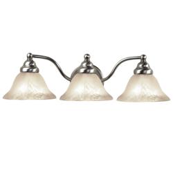 Woodbridge Lighting Anson 3-light Satin Nickel Bath Bar