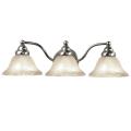 Woodbridge Lighting Anson 3-light Satin Nickel Bath Bar