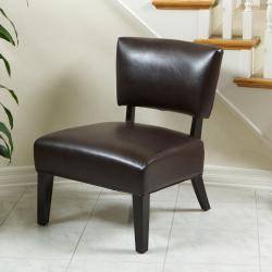 Milo Leather Accent Chair