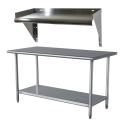 Stainless Steel Work Table and Shelf