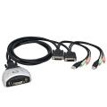 SYBA 2-Port DVI/ USB KVM Switch with Audio
