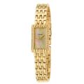 Pulsar Women's 'Crystal' Yellow Goldplated Stainless Steel Quartz Watch
