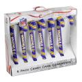 Minnesota Vikings Plastic Candy Cane Ornament Set