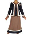 Divine Apparel Women's Plus Size Colorblock 3-piece Skirt Suit