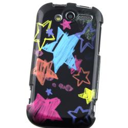 Black Chalkboard Star Protective Case for HTC T-mobile myTouch 4G