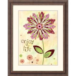 Wendy Bentley 'Petal Power I ' Framed Art Print