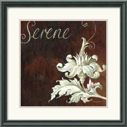 Maria Woods 'Serene' Framed Art Print
