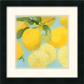 Martha Negley 'Fresh Lemons' Framed Art Print