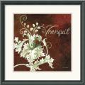Maria Woods 'Tranquil' Framed Art Print
