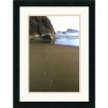 Ruth Burke 'Ocean Footprints' Framed Art Print