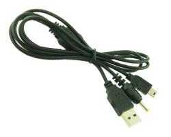 2in1 USB+Charger for Sony PSP Series