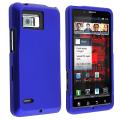 Blue Rubber-coated Case for Motorola Droid Bionic XT875