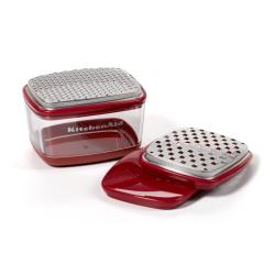 KitchenAid Red Cup Grater with Container 