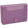 Purple Wave 3.5x2.5-in Business Card Cases (Pack of 12)