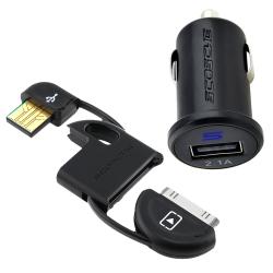 SCOSCHE Car Charger/ USB Cable for Apple Nano/ Touch