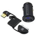 SCOSCHE Car Charger/ USB Cable for Apple Nano/ Touch