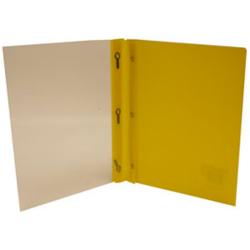 Yellow with Clear 9x12 Cover Report Covers (Case of 36)