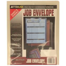 Clear Tuck Flap Closure Job Envelopes (Pack of 12)