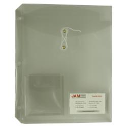 Hudson Envelope Smoke Grey 3-Hole Envelope with Small Pocket (Pack of 12)