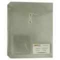Hudson Envelope Smoke Grey 3-Hole Envelope with Small Pocket (Pack of 12)