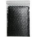Black Metallic Open End 6.58 x 9.5 Bubble Mailers (Pack of 12)