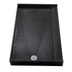 Tile Ready Shower Pan (42 x 60 Left PVC Drain)