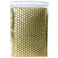 Gold Metallic Open End 6.38 x 9.5 Bubble Mailers (Pack of 12)