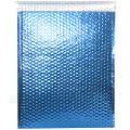 Blue Metallic 12x15.5 Open End Bubble Mailers (Pack of 12)