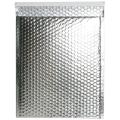 Silver Metallic 10x13 Open End Bubble Mailers (Pack of 12)