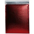 Red Metallic 12x15.5 Open End Bubble Mailers (Pack of 12)