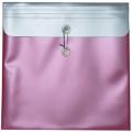 Metallic Pink 13 in. x 13 in. Plastic Envelopes (Pack of 12)