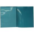 Teal Regular Weight 9.25x11.5-in Full Pocket Plastic Folders (Pack of 12)