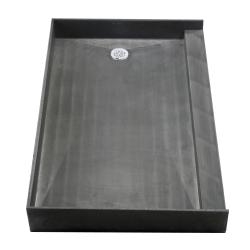 Tile Ready Shower Pan 30 x 54 Right PVC Drain