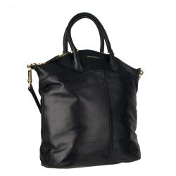 Givenchy Black Leather Top Handle Tote